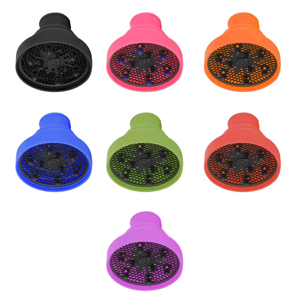 De silicona plegable cubierta para secador cabello ondulado y rizado secador de difusor lavable