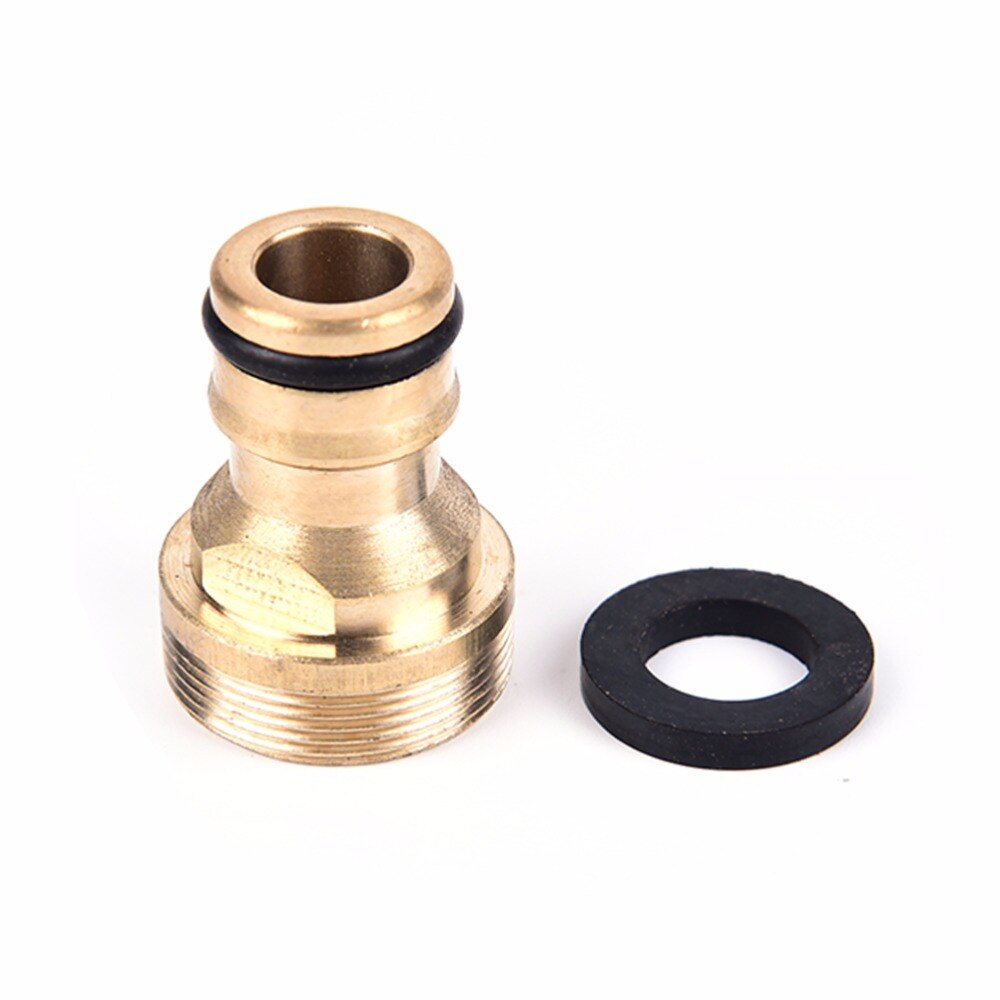 Brass Faucets Standard Connector Washing Machine Gun Quick Connect Fitting Pipe Connections