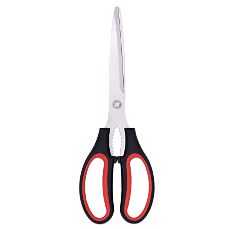 Kitchen Scissors Heavy Duty Kitchen Shears 9 Inch Safe Come Apart Food Scissors Multipurpose Stainless Steel Sharp Cooking Sciss: Red