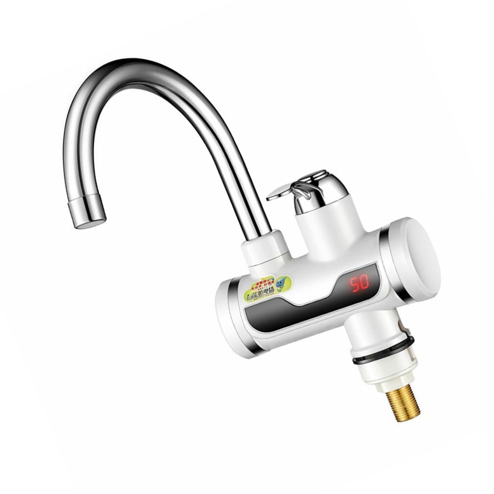 Electric Kitchen Water Heater Tap Instant Water Faucet Heater Cold Heating Faucet Tankless Instantaneous Water Heater