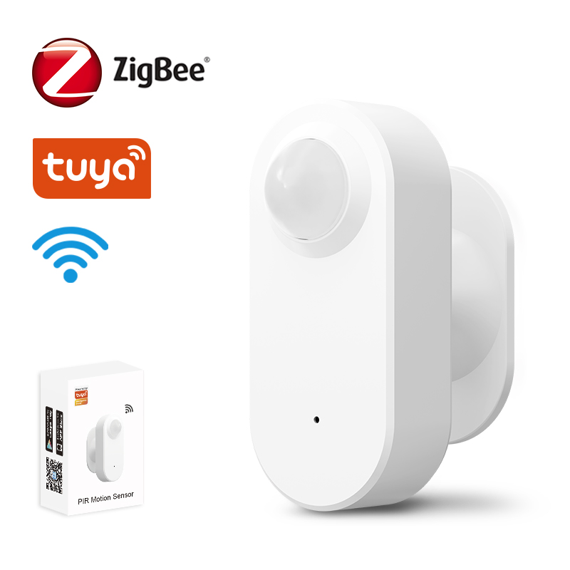 IHSENO Tuya Zigbee/Wifi Sensor de presencia de movimiento humano aplicación remota Control detección PIR para decoración inteligente del hogar alarma de seguridad