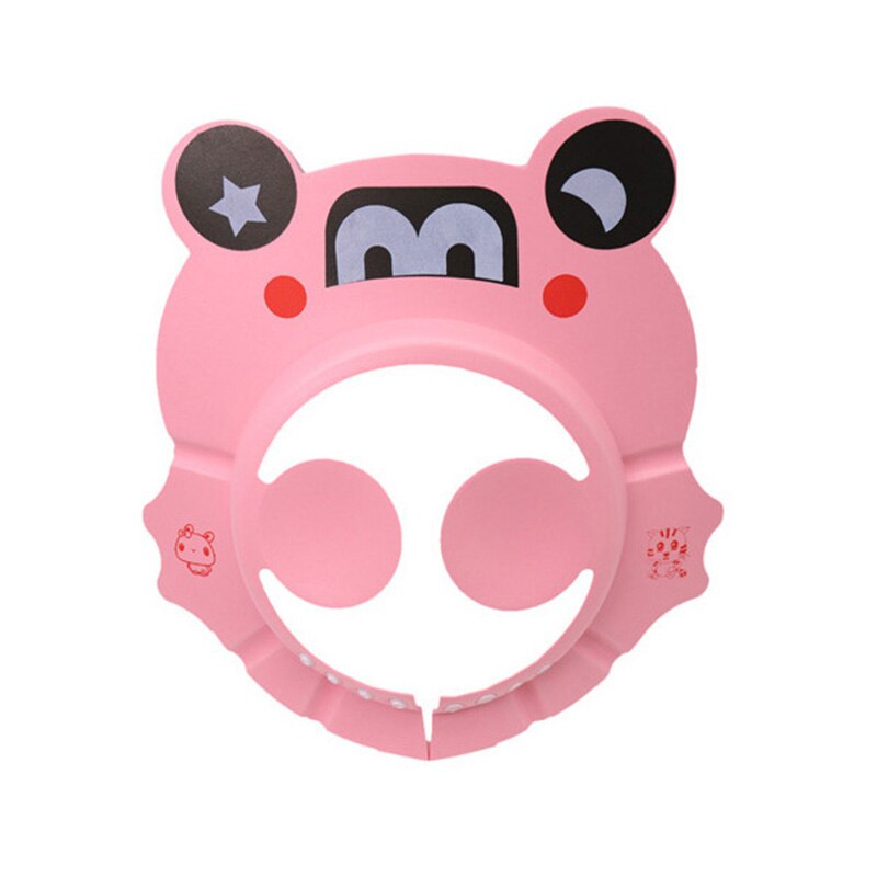 Baby Kids Cap Baby Shower Cap Bad Cap Douche Hoed Bad Visor Kids Bad Bad Wassen Haar Schild Hoed cap Bescherm Ogen Haar: 07