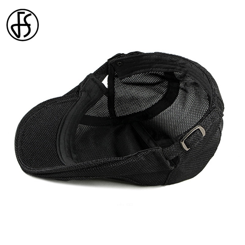 FS Summer Spring Men's Cap Ultra-thin Breathable Berets For Men Women Women's Flat Caps Beret Ladies Couple Hat