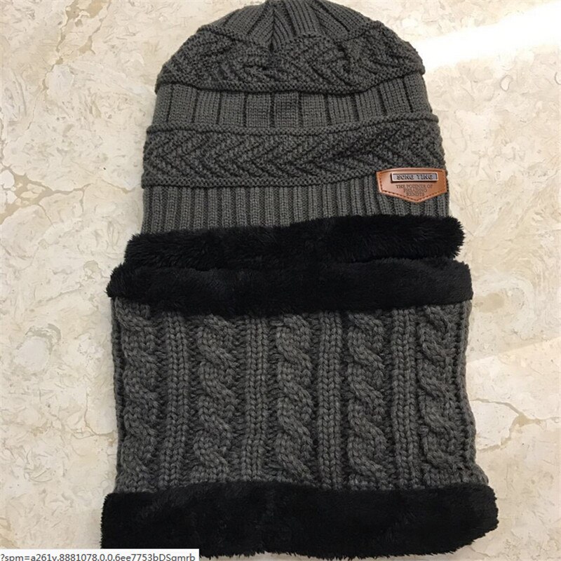 Casual Cute Baby Kids Boys Toddler Winter Warm Knitted Crochet Beanie Hat Beret Cap One Size For Children: Dark grey