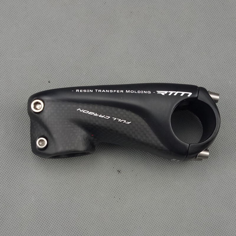 Carbon Stem Bicycle Road/MTB Bike Stems Mountain Bike Stem 3K Matte/Gloss 31.8*80/90/100/110mm Road Bicycle Parts: Black 110mm