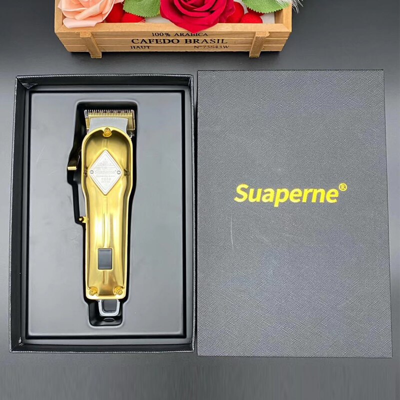 trimmer for men in stock Rechargeable hair clipper metal hair clipper cutter mower cutting machine Razor trimmer clippers beard