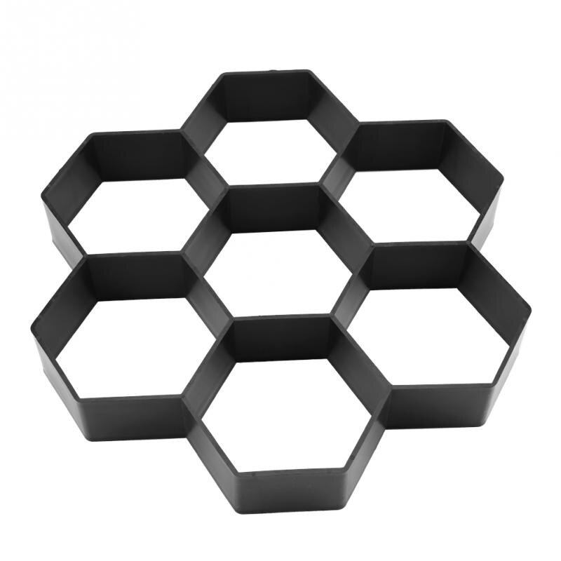 Agyvvt Hexagon Vorm Plastic Mal Cement Bestrating Baksteen Diy Tuinieren Steen Bakstenen Lopen Bestrating Beton Mallen Tuingereedschap