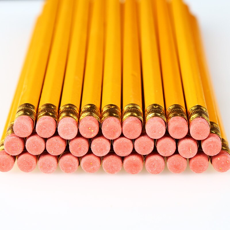 10 Pencils/box wood Personality pencil With eraser safety environmental protection HB Pencil Students School pencil