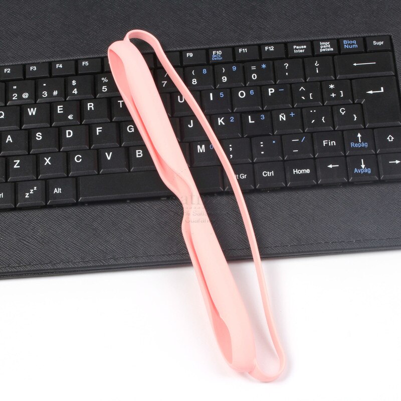 Silicone Cover For Apple Pencil 2nd Generation Case For iPad Pencil 2 1 Holder With Strap Tablet Touch Pen Stylus Soft Sleeve: Pink