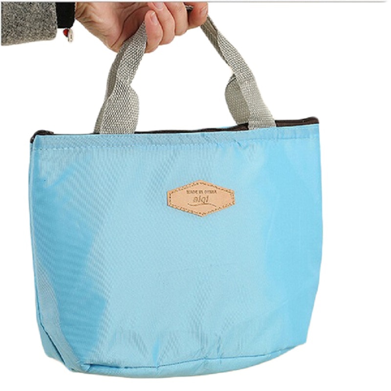 Insulated Tinfoil Aluminum Cooler Thermal Large Travel Picnic Lunch Bags Waterproof Travel Totes Box 4 Candy Colors