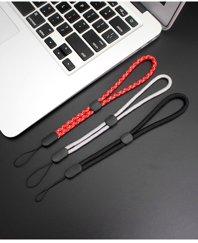 Lanière de poignet pour téléphone iPhone 7 8X6, porte-clé, clé usb, DSLR, caméra GoPro, r57