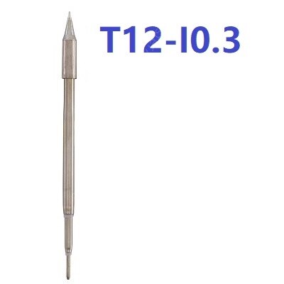 MasterXu – pointes de fer à souder T12-11/K2.5/K3.0/I0.3/I0.1/H0.1/H0.3, remplace la tête sans plomb pour Station de soudage Toor T12 11, T12-K2.0: T12 I  0.3