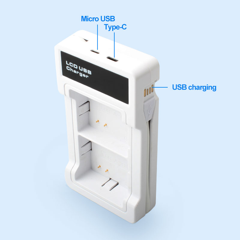 Dubbel lcd usb-batteriladdare för arlo pro pro 2 ultra ultra 2 pro 3 pro 4 pro 5s pro 2k go 1 pro 3 strålkastarkameror batteri