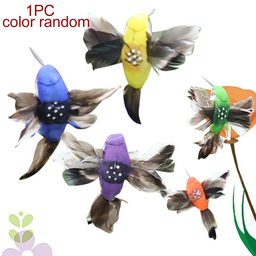 Colorida decoración de jardín de humidificador eléctrico, energía Solar, luz de Pascua volando alegremente, Color aleatorio #734