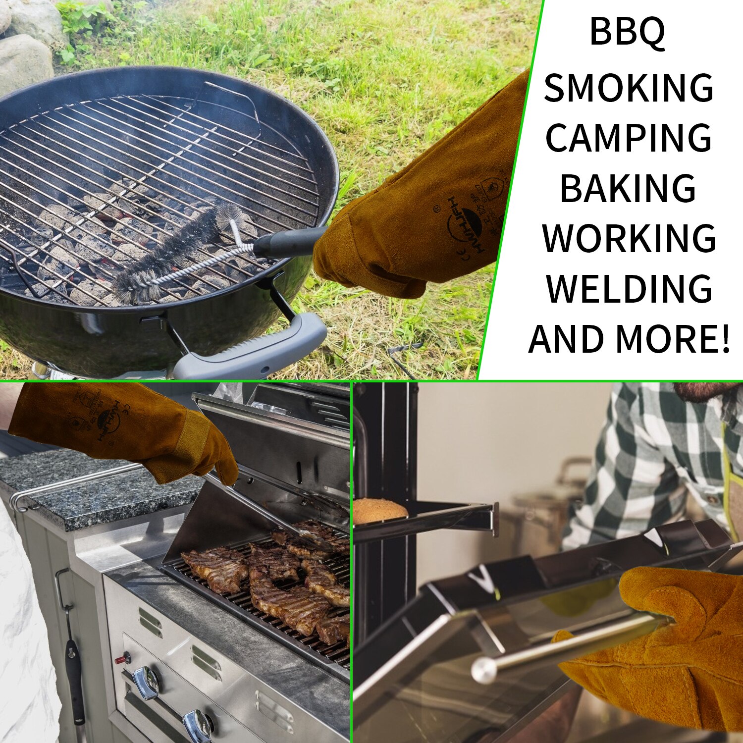 Welding exclusive palm protector, welding gloves to protect hands