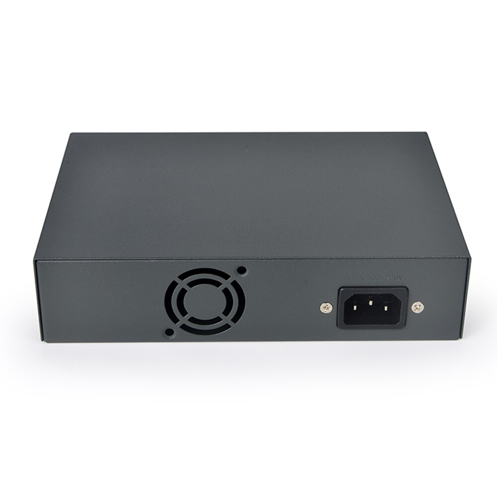 10/100Mbps 4 2 Poorten Netwerk Ethernet Switcher 48V Poe Switch Voor Ip Camera Cctv Snelle Schakelaar met Interne Voeding