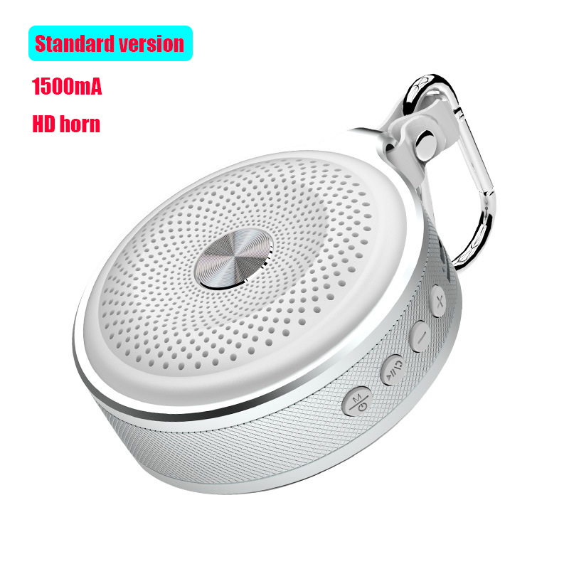 Mini Bluetooth Speaker Outdoor Hifi Subwoofer Portable Hands-free Call Music Sound Box TF Card MP3 Player Computer Loudspeaker: WHITE