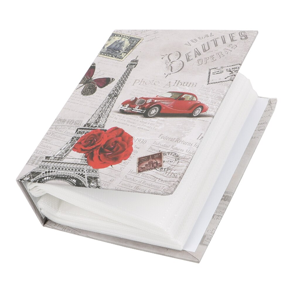 100 bolsillo ahorro memoria recuerdo bolsillo foto álbum foto instantánea caja almacenamiento memoria para el álbum de fotos de la boda de la familia del chico