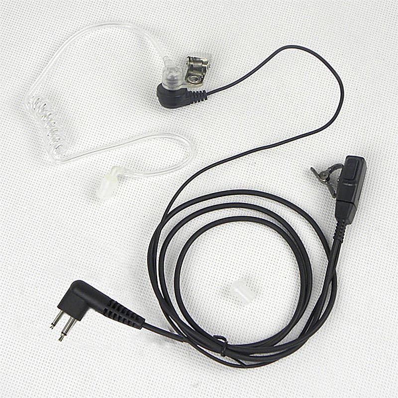 10pcs XQF Air Tube Earpiece Microphone Headset PTT for Motorola Two Way Radio Walkie Talkie CP040 CP125 CP140 CP180 CP185 CP300