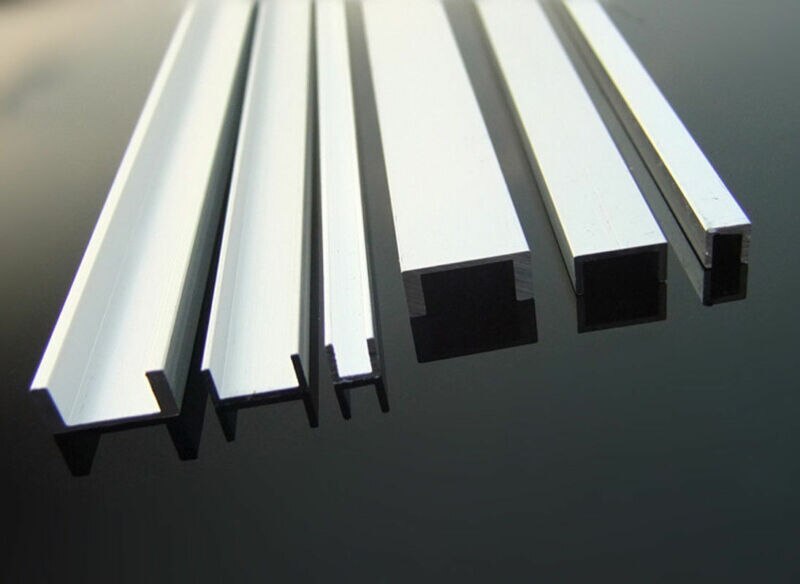 200-400mm Length Aluminium U Shape LED Aluminum Channel System End Caps Aluminum Profile for LED Strip Light Installations