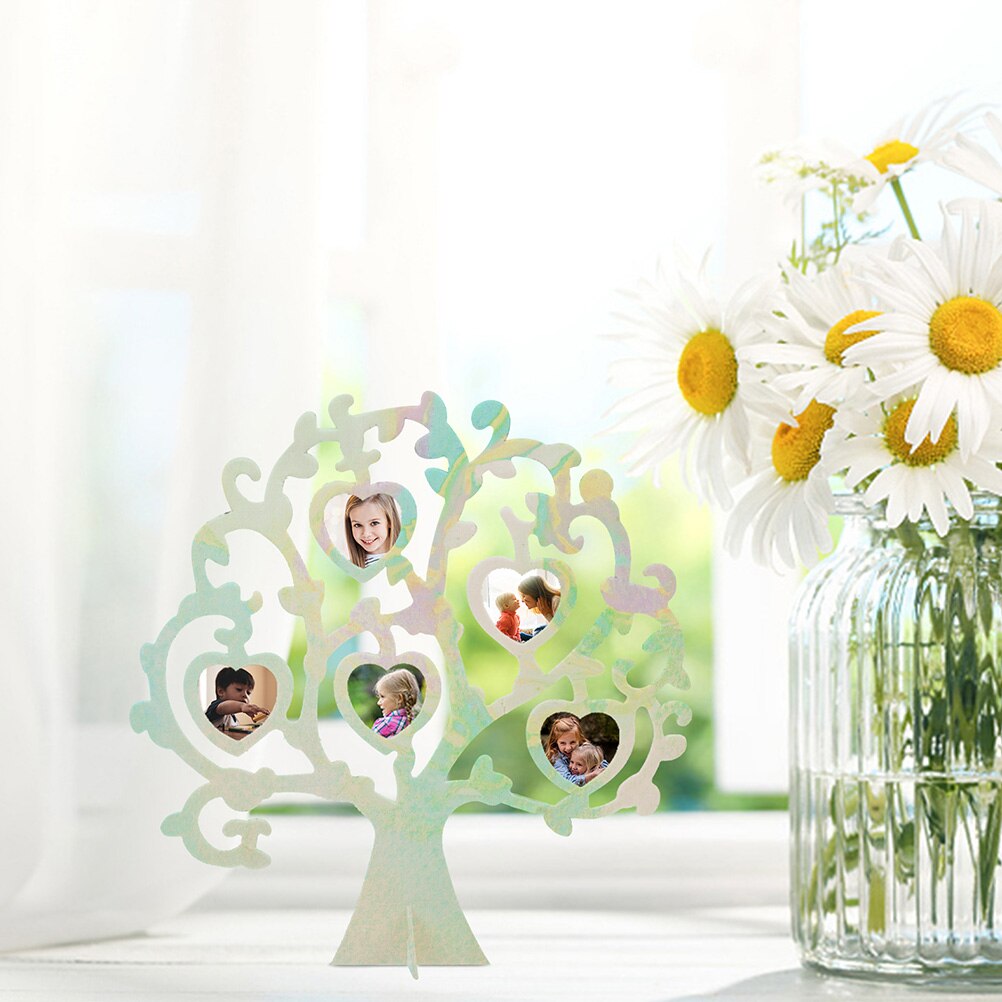 2 sets of Wooden Photo Display Frames Photo Frames DIY Picture Frames Material