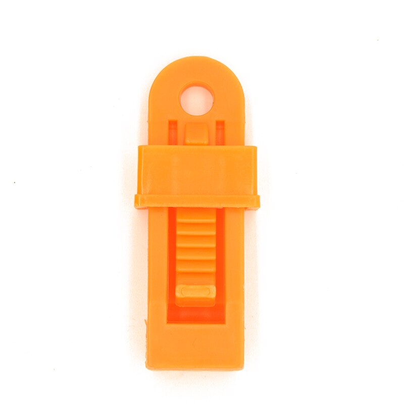 1PC Grote Tent Clip Camping Accessoires 6 Kleur 8.5CM Tent Clip Camping Equipment Tenten Ultralight Outdoor Wandelen Accessoires: ZPPJ0052B-orange