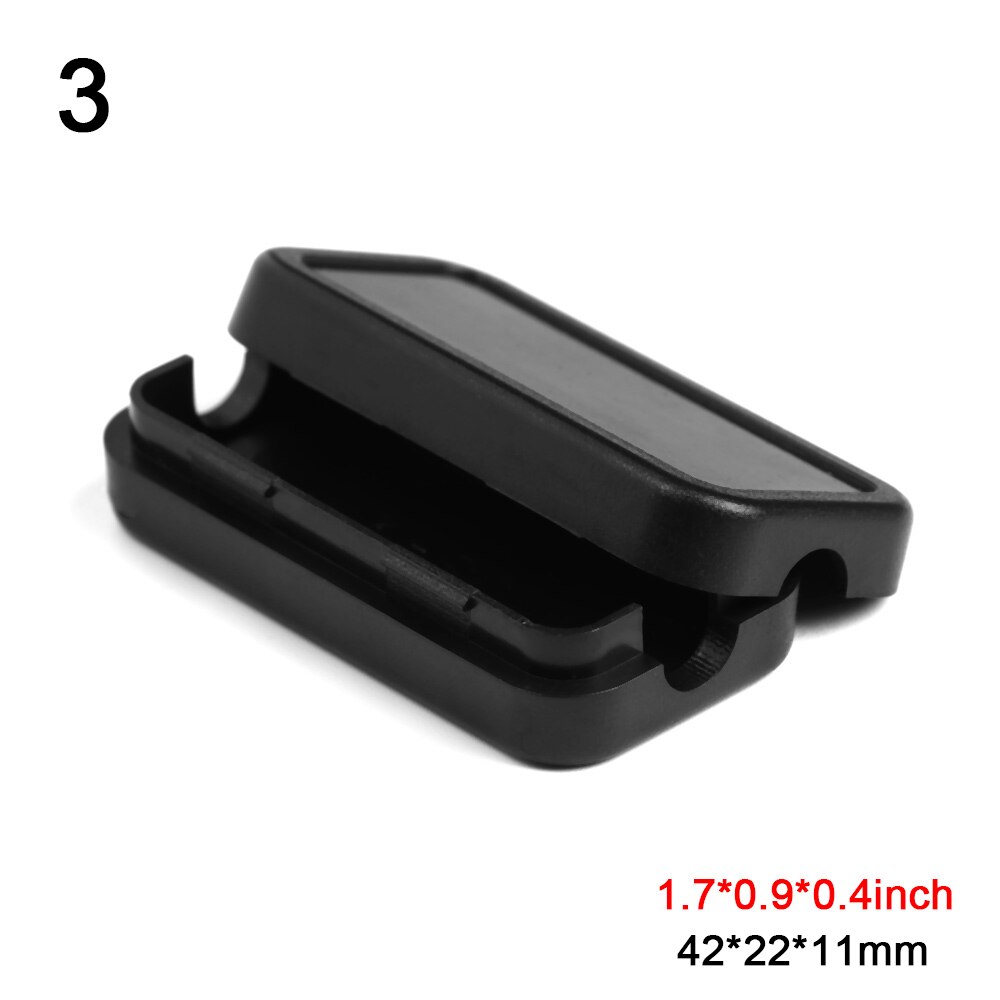 14 sizes Black ABS Plastic Electronic Project Box Instrument Case DIY Waterproof Cover Project Enclosure Boxes: 42x22x11mm