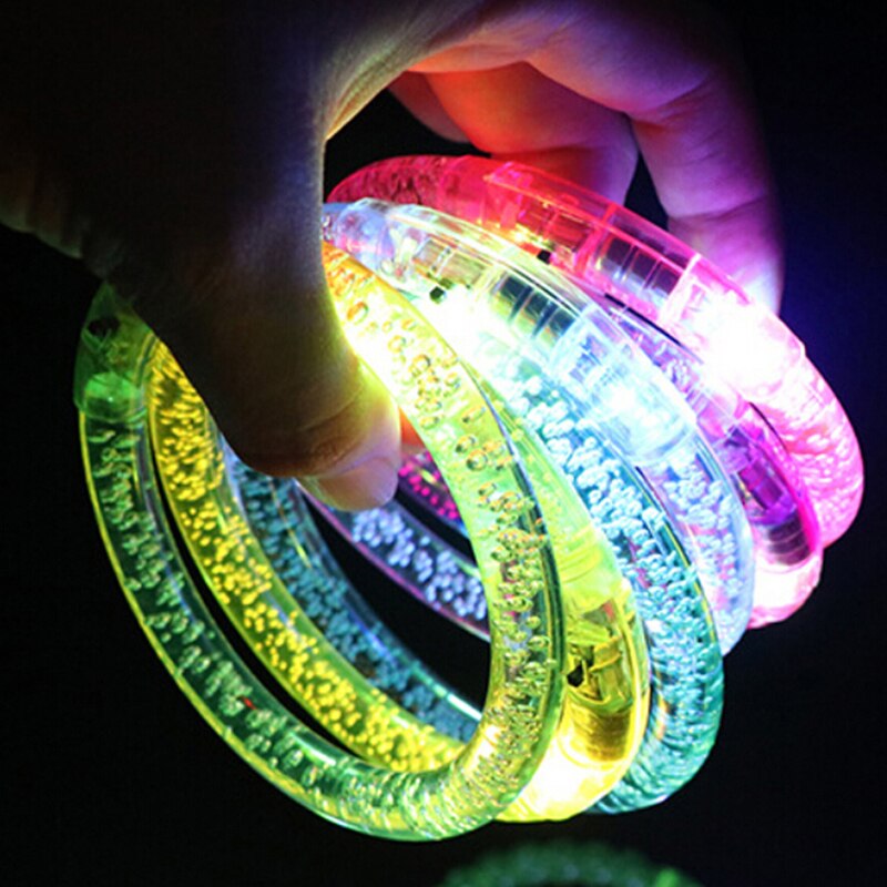 5/10 stuks lichtgevende armbanden speelgoed voor kinderen baby speelgoed led armband lichtgevende flits armband kerstfeest benodigdheden