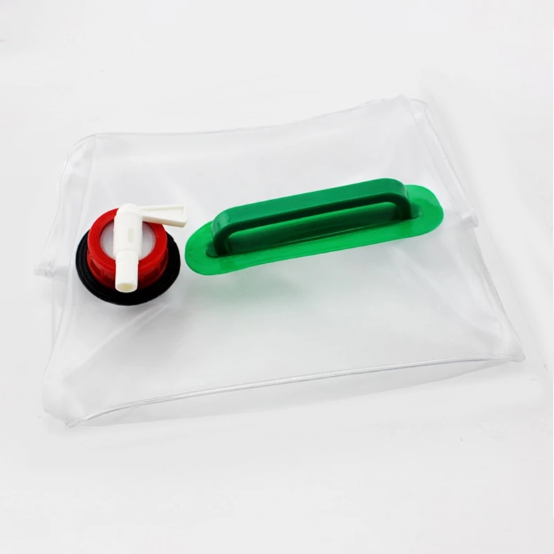 10L/20L Collapsible Plastic Water Tank Container Portable Waterbob Bathtub Water Storage Carrier Bag Camping Hiking Water Bucket