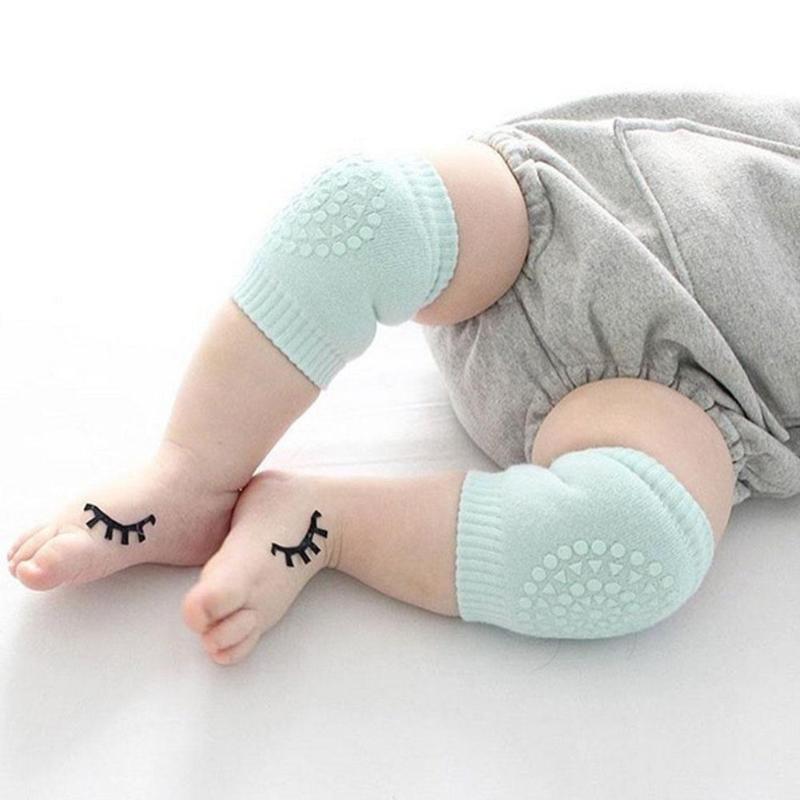 1 paar Baby Peuter Knie Pads Antislip Zuigeling Beenwarmers Kniebeschermers Protector Zachte Badstof Kruipen Beenwarmers Accessoire