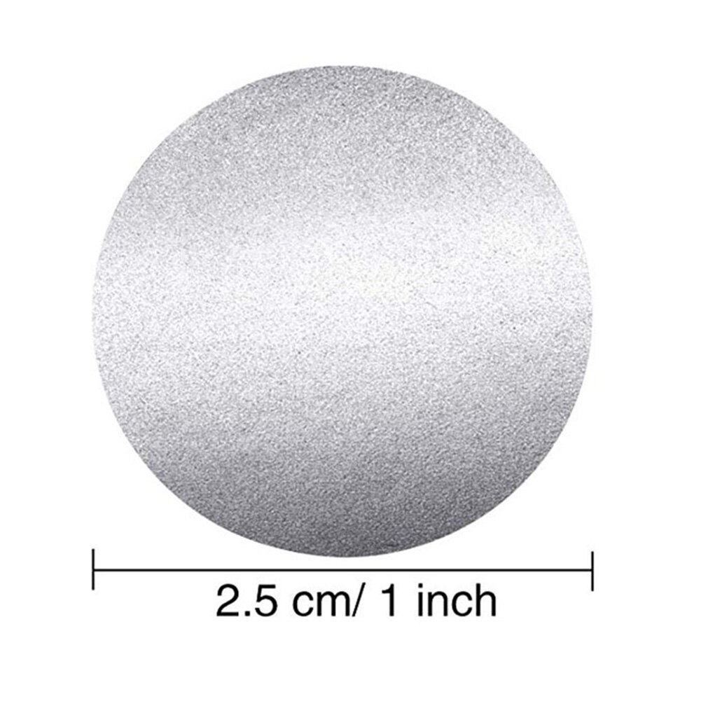 300Pcs Self-adhesive Circular Scrape Sticker Tape Prize Or Label Sticker Party Stickers For Envelope Card
