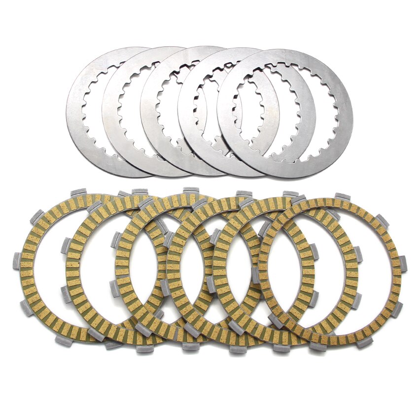 Clutch Friction Plates Compatible With OEM: 22201-MM5-000 22201-MAH-000 22321-GHB-811, For Honda VT1100 Shadow A.C.E. For Honda VT1100C2 Shadow Sabre, For Honda VT1100T Shadow A.C.E. Tour