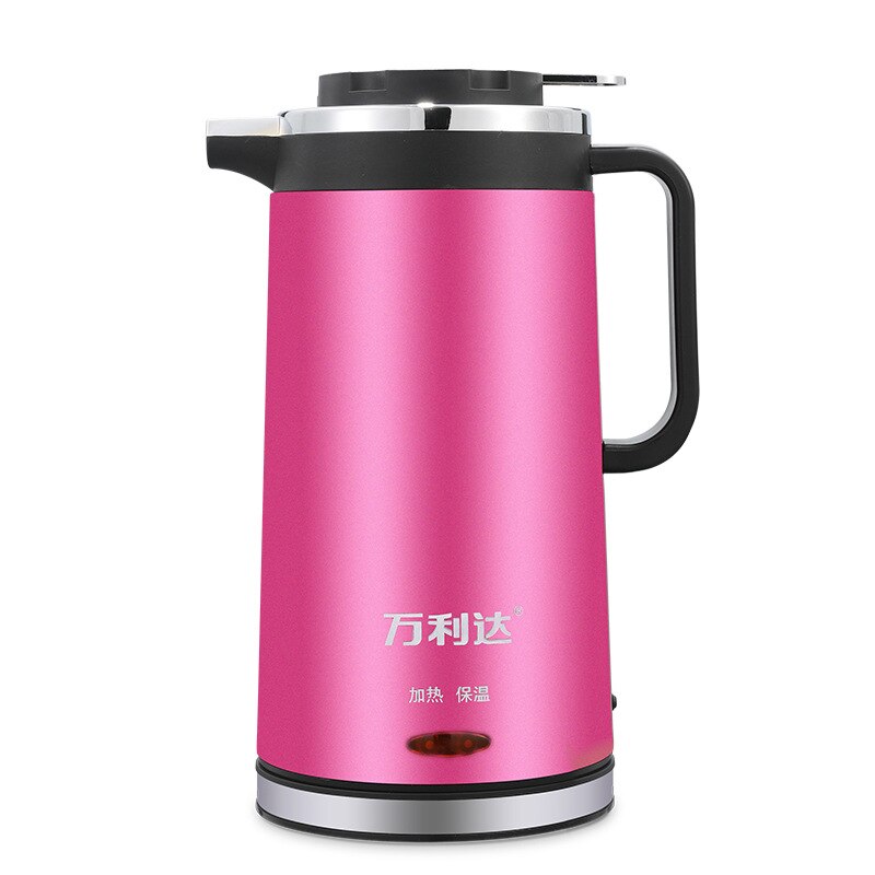 Double-Layer Insulated Electric Kettle 304 Stainless Steel Kettle Electric Kettle: SKU41008