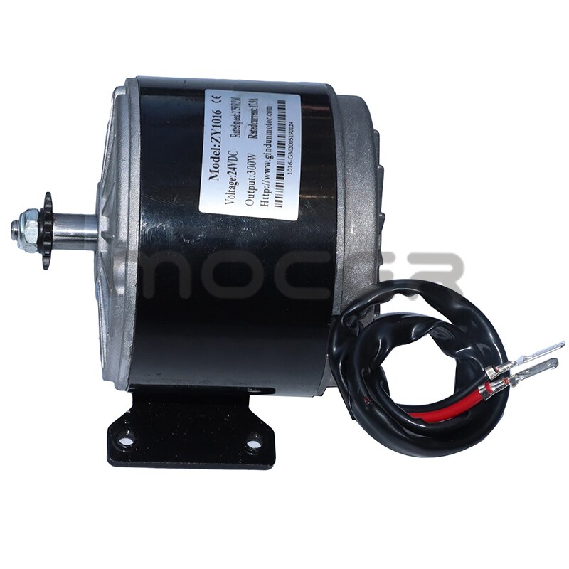 Lage Snelheid Borstel Motor Met Elektromagnetische Rem, As, Dc Gear Geborstelde Motor Voor Rolstoel 250w