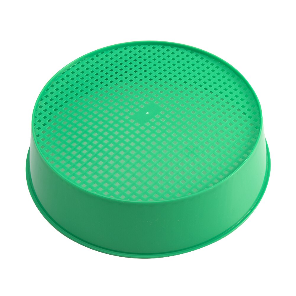 Plastic Garden Sieve Riddle Green For Compost Soil Stone Mesh Soil Sieve Filtration Large Stones Twig from Soil Garden Tool