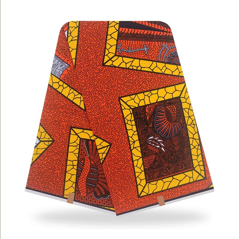 Letter Cotton Original African Ankara Fabric Print Fabric Pagne Africain Wax 6yards Y1116-15: As picture 11