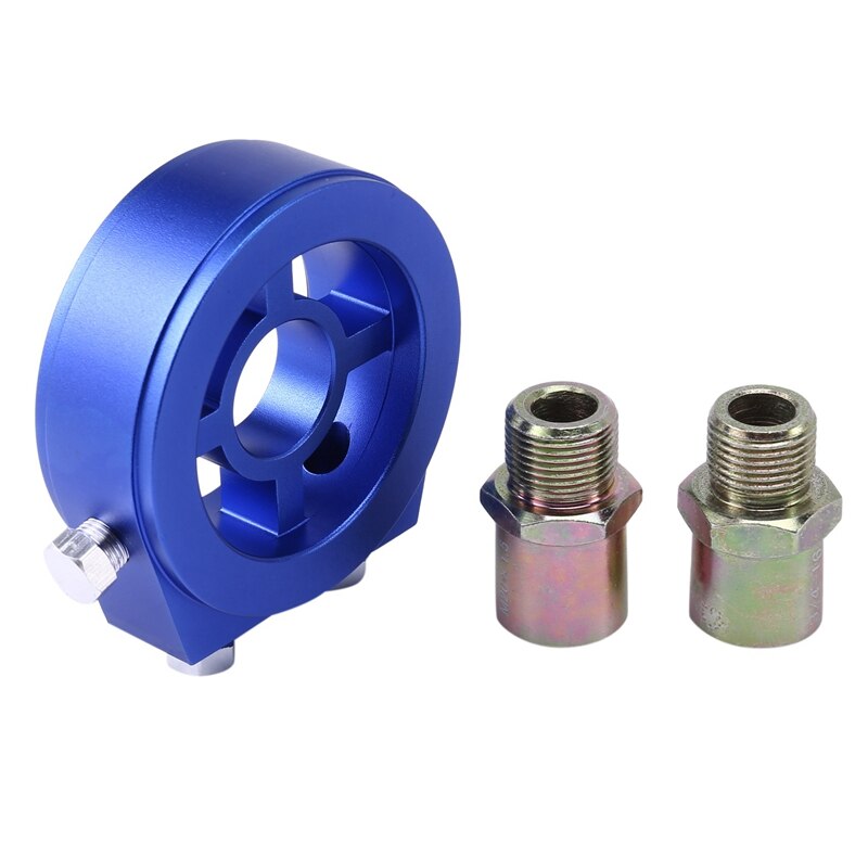 Universal Oil Pressure Gauge Adapter Oil Pressure Meter Filter Base Oil Filter Sandwich Plate Adapter