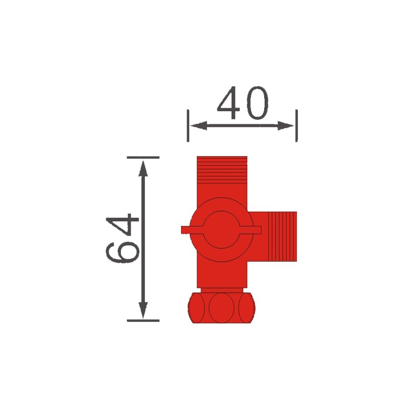 Bathroom Accessories Parts 3 Way Adjustable Hand Shower Diverter Valve T-adapter Tank Connector Diverter Angle Valve 1/2 inch