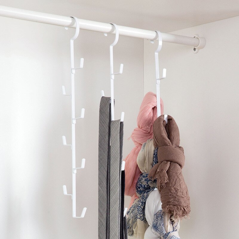 7 haken Creatieve Zak Magazijnstelling Garderobe Kapstok Slaapzaal Garderobe Multi-pylonen Hanger Meubelen