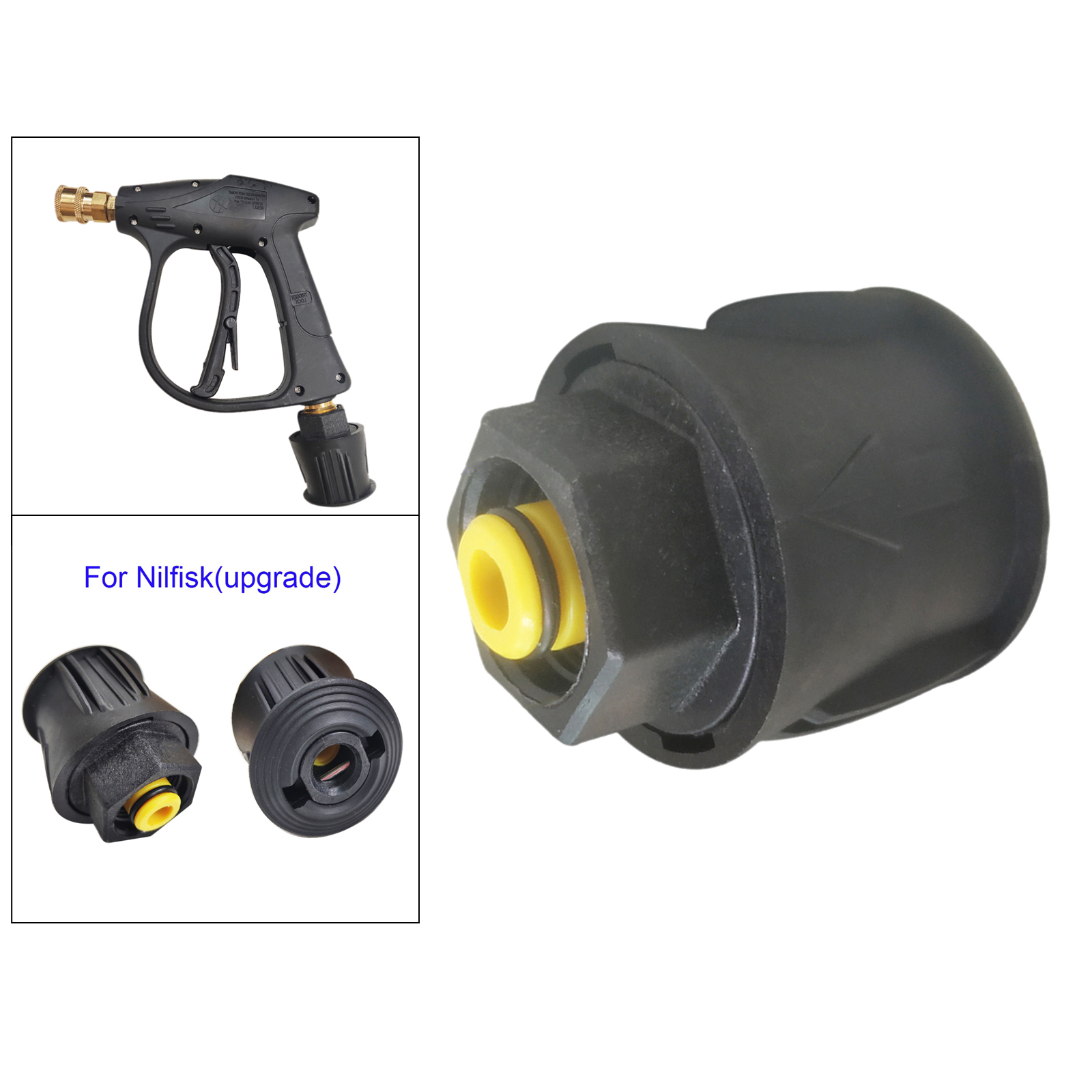 Pressure Washer Hose Adapter Connector Converter Power Washer Outlet Fitting for Nilfisk Series Washer Hose Accessories