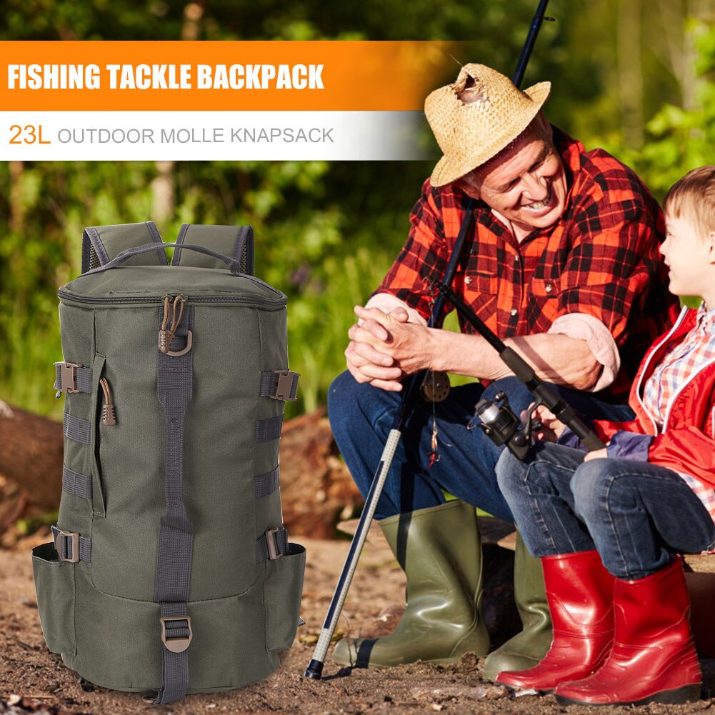 Draagbare Visgerei Rugzak Vistuig Opslag Draagtassen Grote Capaciteit Vissen Voor Outdoor Vissen Draagbare Accessoires