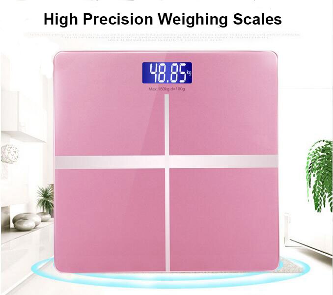 Báscula Personal de precisión para baño, dispositivo electrónico de peso de 180KG, 0,1 KG, Cuerpo Humano