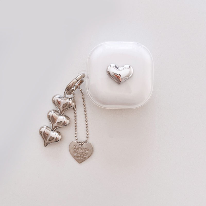 For Realme Buds Air 7 Case luxury Cover silicone Transparent Earphone Cover for Realme Buds Air 7 Pro case: 2XS / Dark Magenta