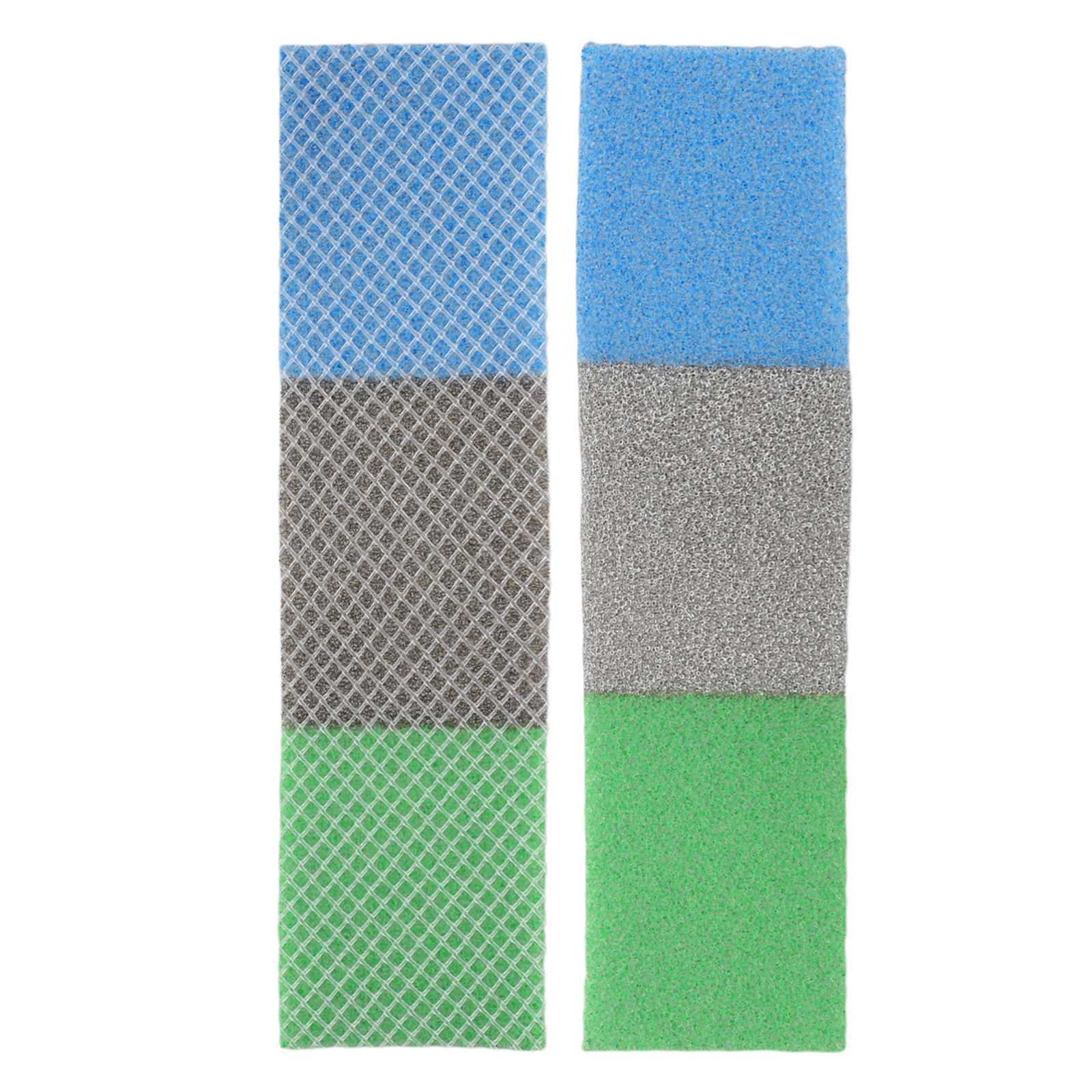 Almohadillas de filtro de aire acondicionado para Gree, filtro de aire acondicionado Midea, accesorios para electrodomésticos, herramientas de , 2 uds.: Verde