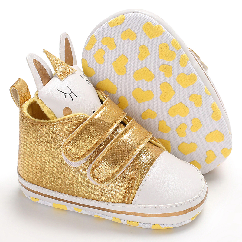 Baby drenge piger sko bunny øre toddler blød såle krybbe sko spædbarn sneakers anti-slip