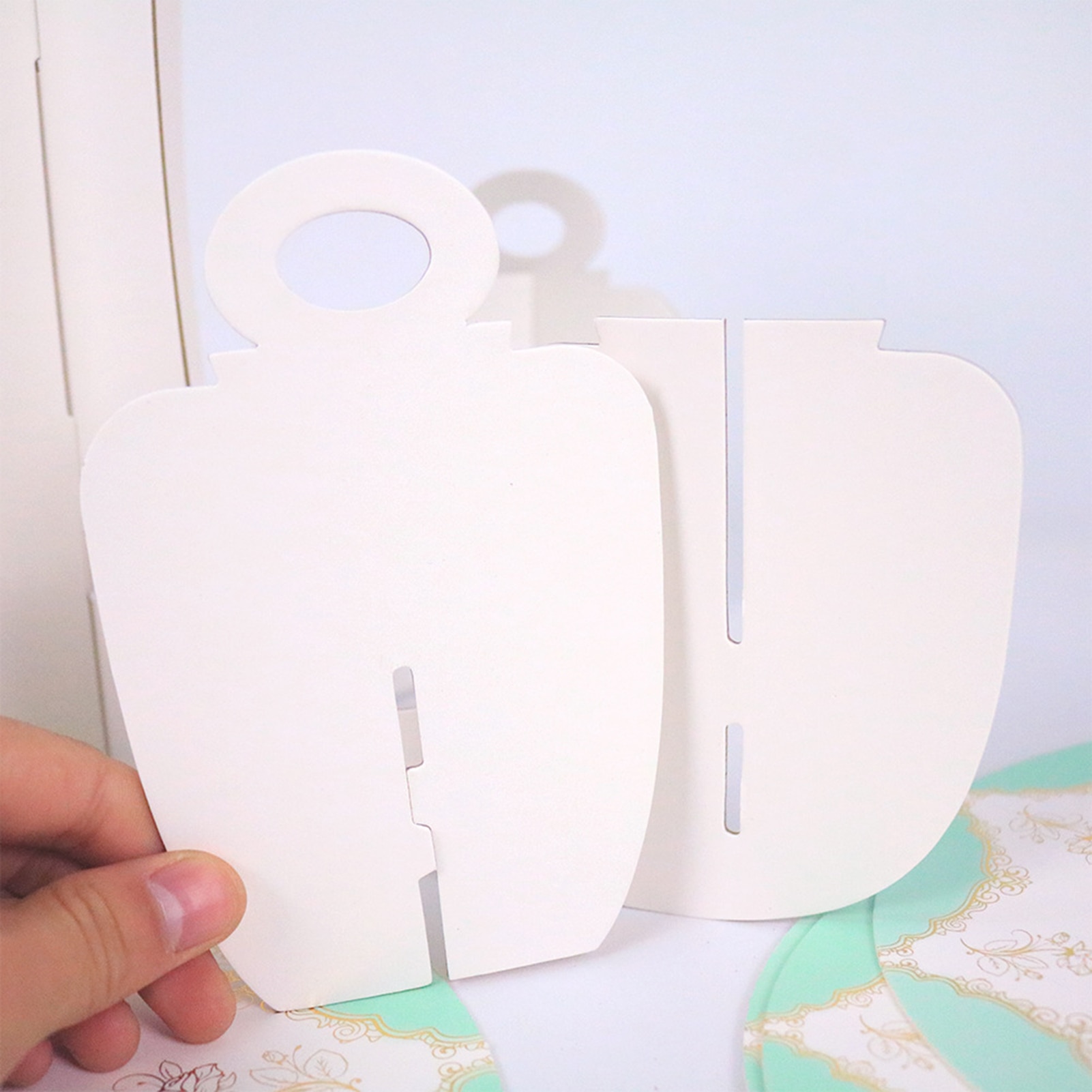 Disposable paper 5-layer cake stand, birthday party supplies, multi-layer dessert tray