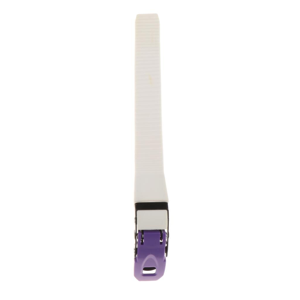 1pc PP Inline Schlittschuh Gurt Ersatz Reparieren Inline Rolle Schlittschuh Energie Gurt skaten Stiefel Schnalle Gürtel Band Schlittschuh Zubehör: Violett
