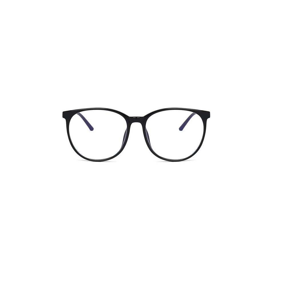 FS Optical Retouching Big Face Blue Light Blocking Glasses Transparent Women Anti Bluelight Glasses Oversize Frame