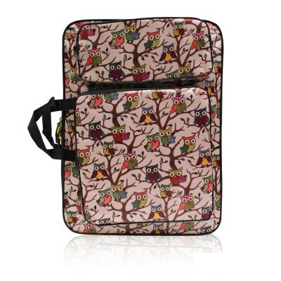 Owl Art School Bag Kids Art Set Sketch Board Drawing Bag For Drawing: Flesh