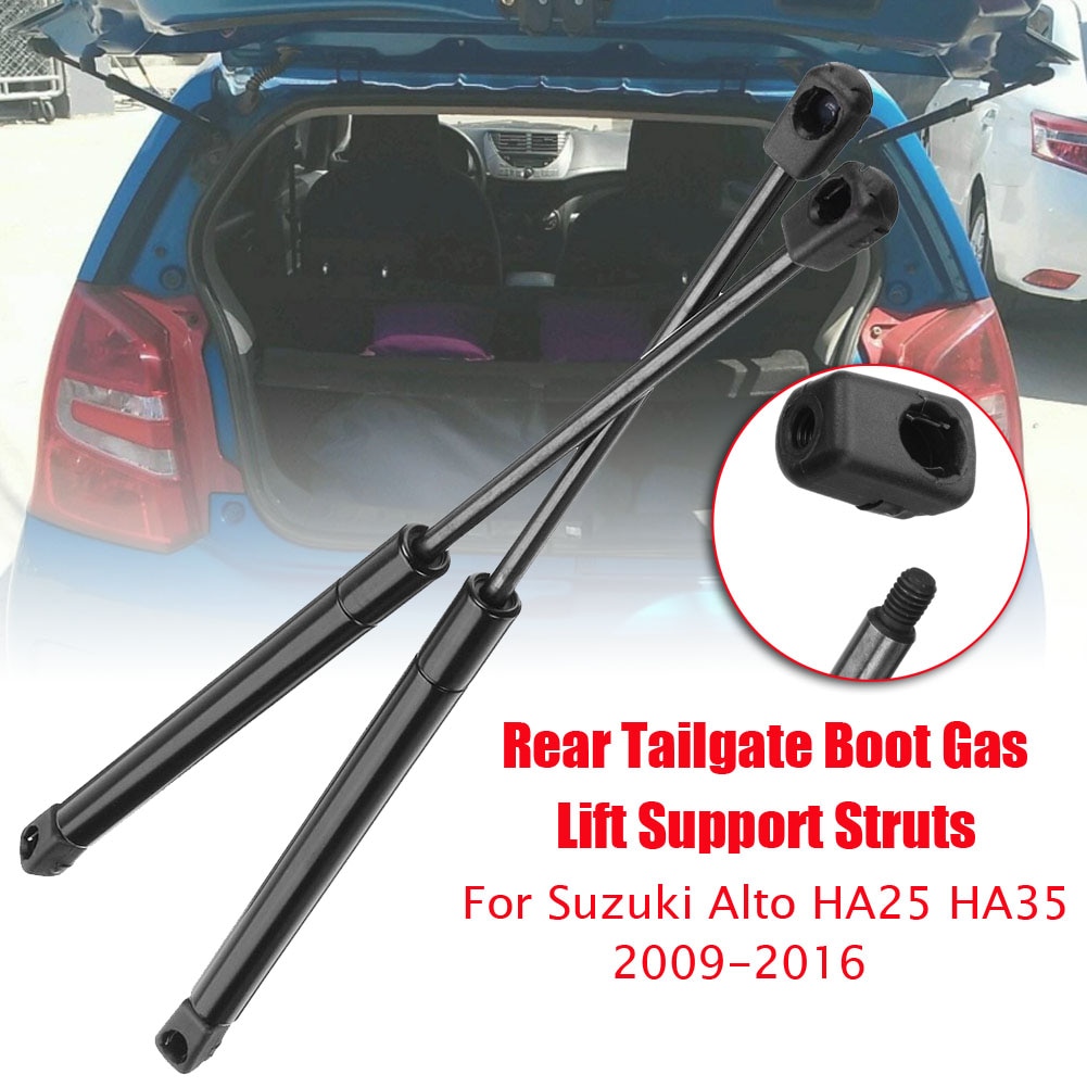 2pcs Car Rear Tailgate Boot Gas Lift Support Struts bar For Suzuki Alto Car Accessories Black